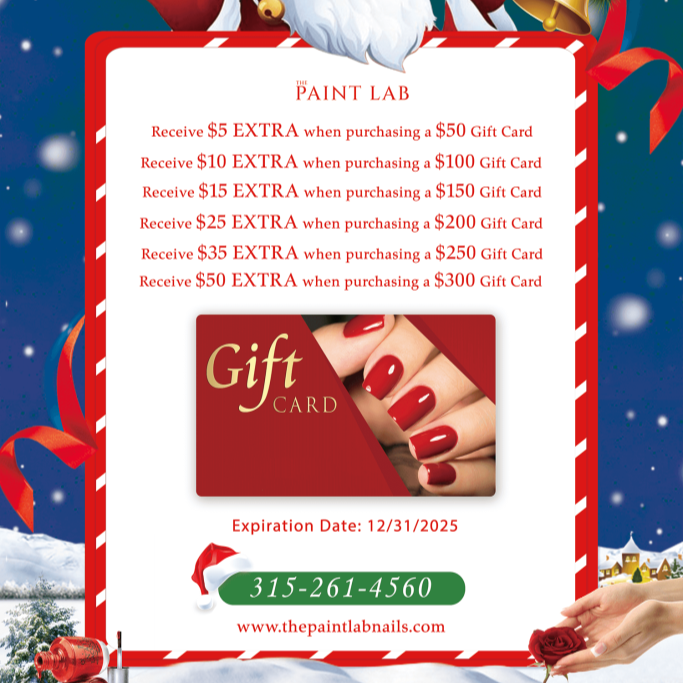 The Paint Lab Nails promotion