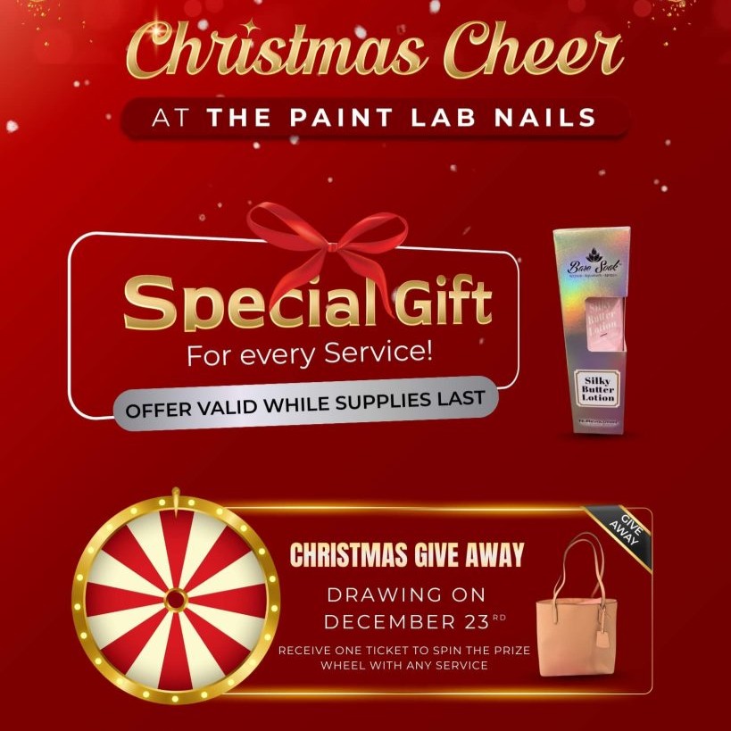 The Paint Lab Nails promotion